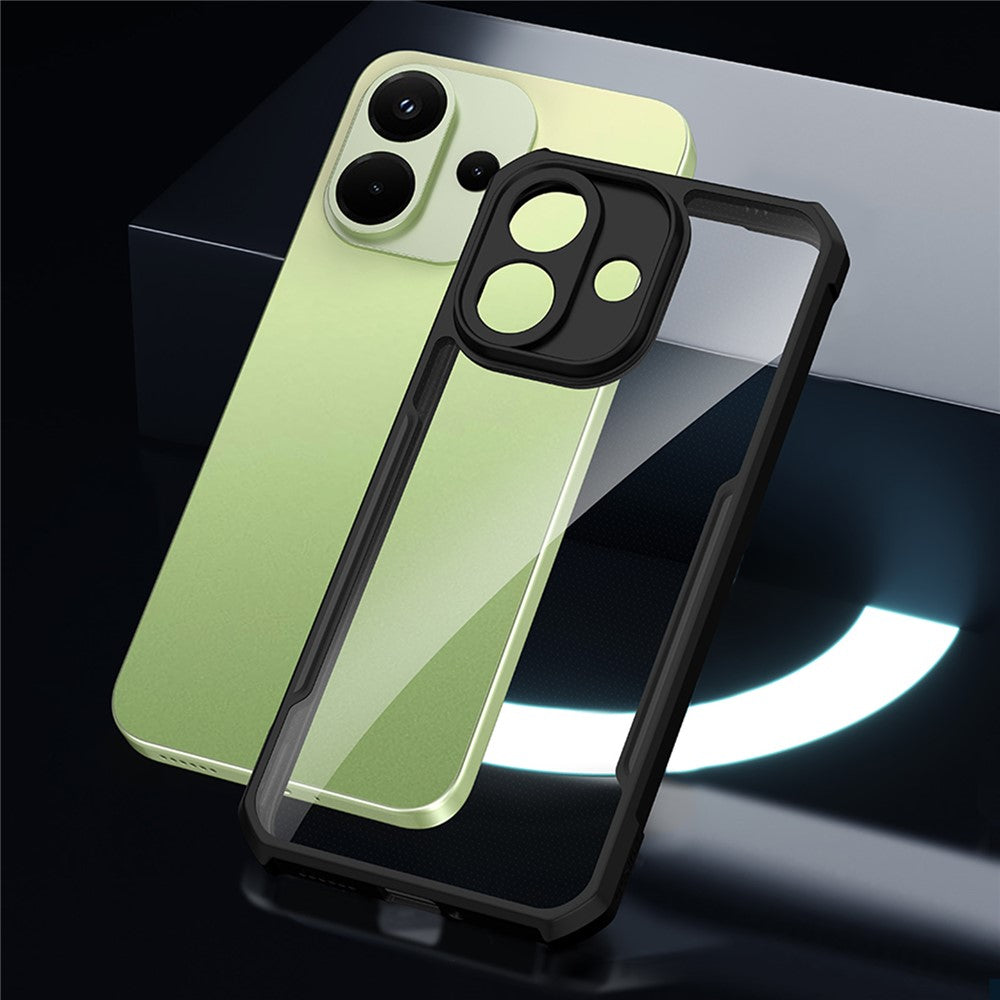 XUNDD For Xiaomi Redmi Note 17 Pro 5G Case Dropproof TPU + Acrylic Clear Back Phone Cover