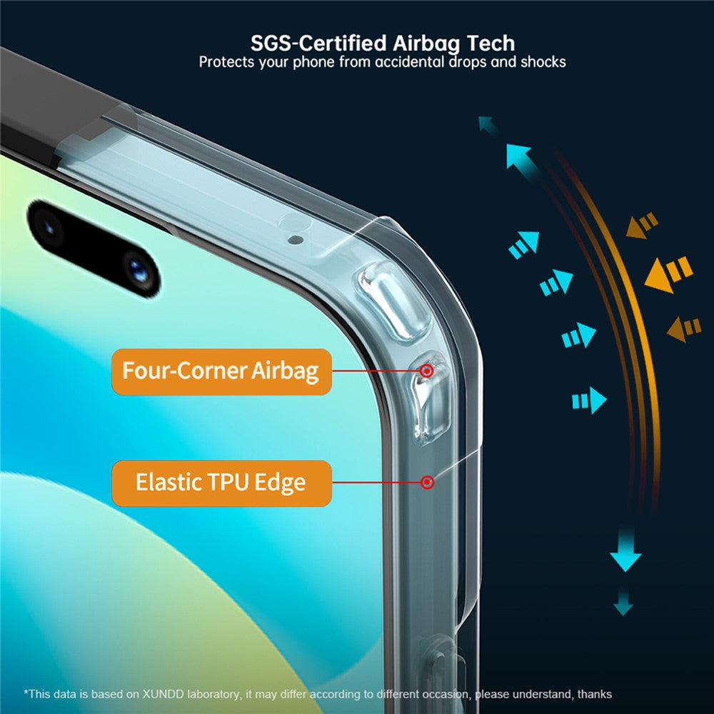 XUNDD For Huawei nova 16 5G Case Dropproof TPU + Acrylic Clear Back Phone Cover