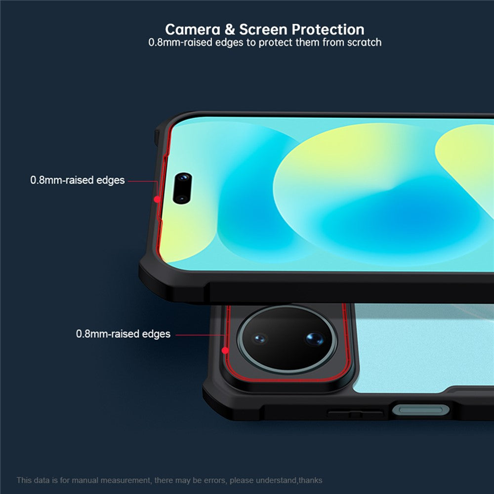 XUNDD For Huawei nova 16 5G Case Dropproof TPU + Acrylic Clear Back Phone Cover