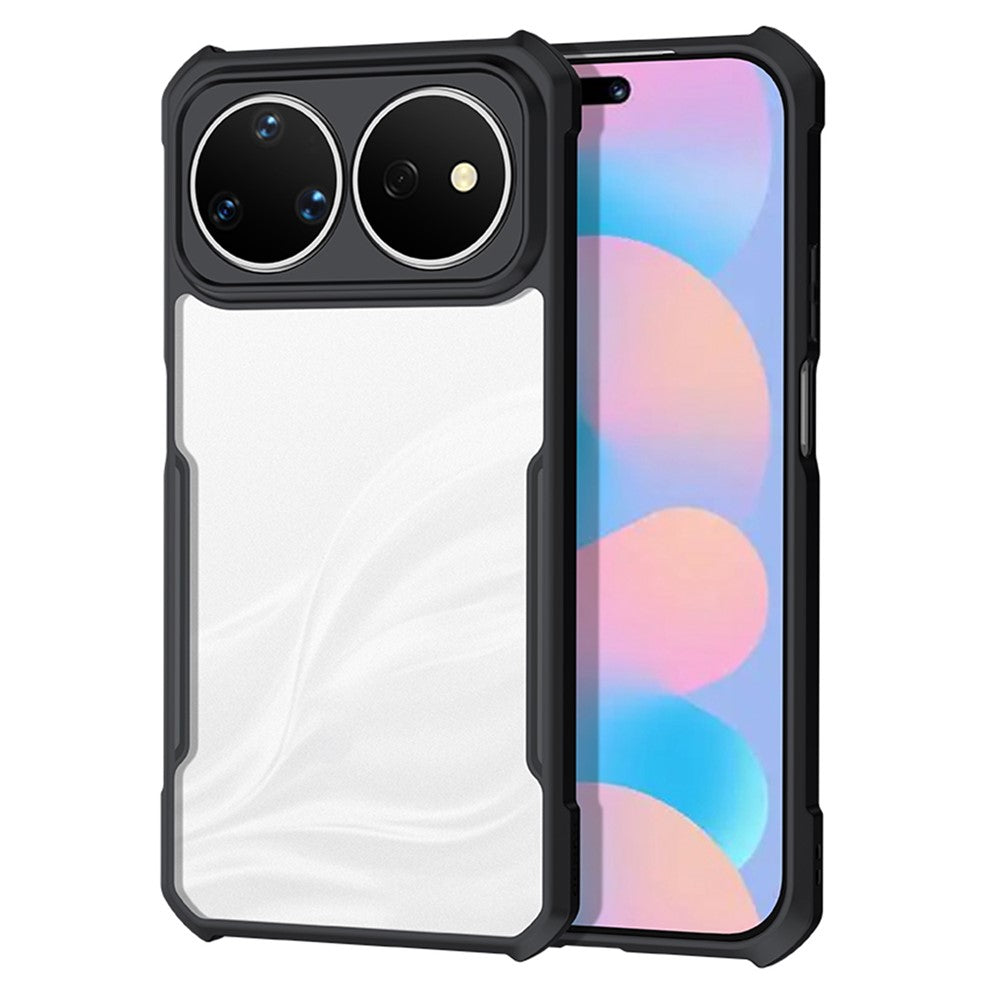 XUNDD-cover til Huawei Nova 16 Pro 5G / Nova 16 Ultra 5G, skridsikkert TPU + akryl, gennemsigtigt mobilcover med bagside