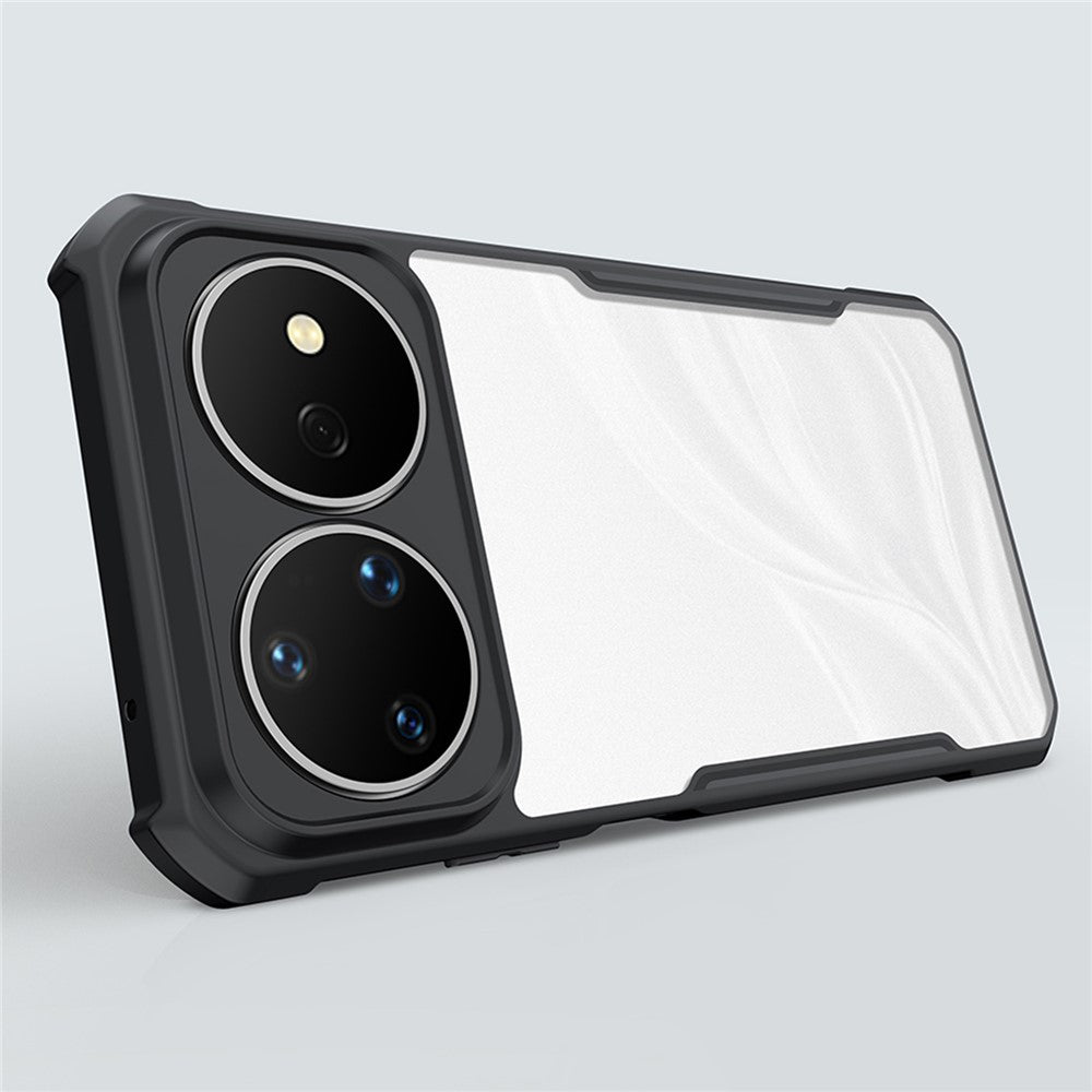 XUNDD-cover til Huawei Nova 16 Pro 5G / Nova 16 Ultra 5G, skridsikkert TPU + akryl, gennemsigtigt mobilcover med bagside