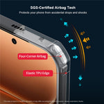 XUNDD For Honor 600 Pro 5G Case Dropproof TPU + Acrylic Clear Back Phone Cover