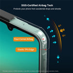 XUNDD For Samsung Galaxy A27 5G Case Dropproof TPU + Acrylic Clear Back Phone Cover