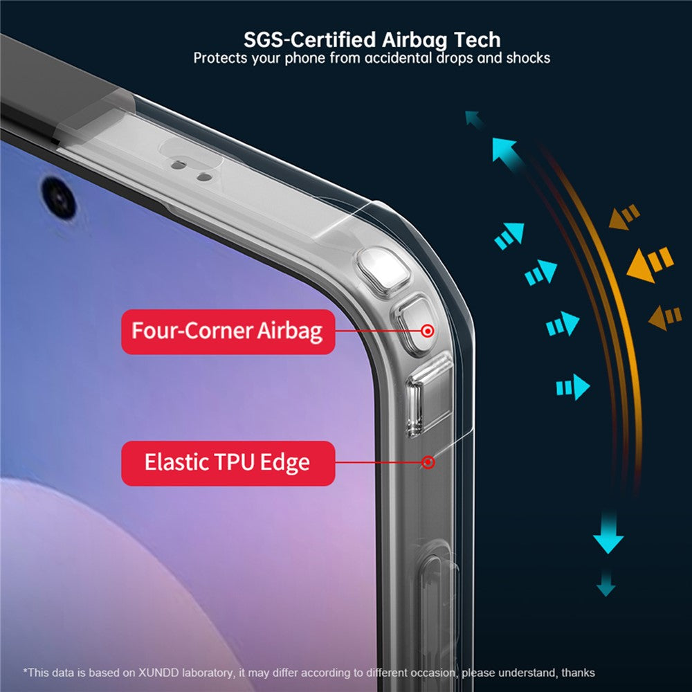 XUNDD Til Samsung Galaxy S26 FE Cover Stødsikkert TPU + Akryl Klart Bagside Telefoncover