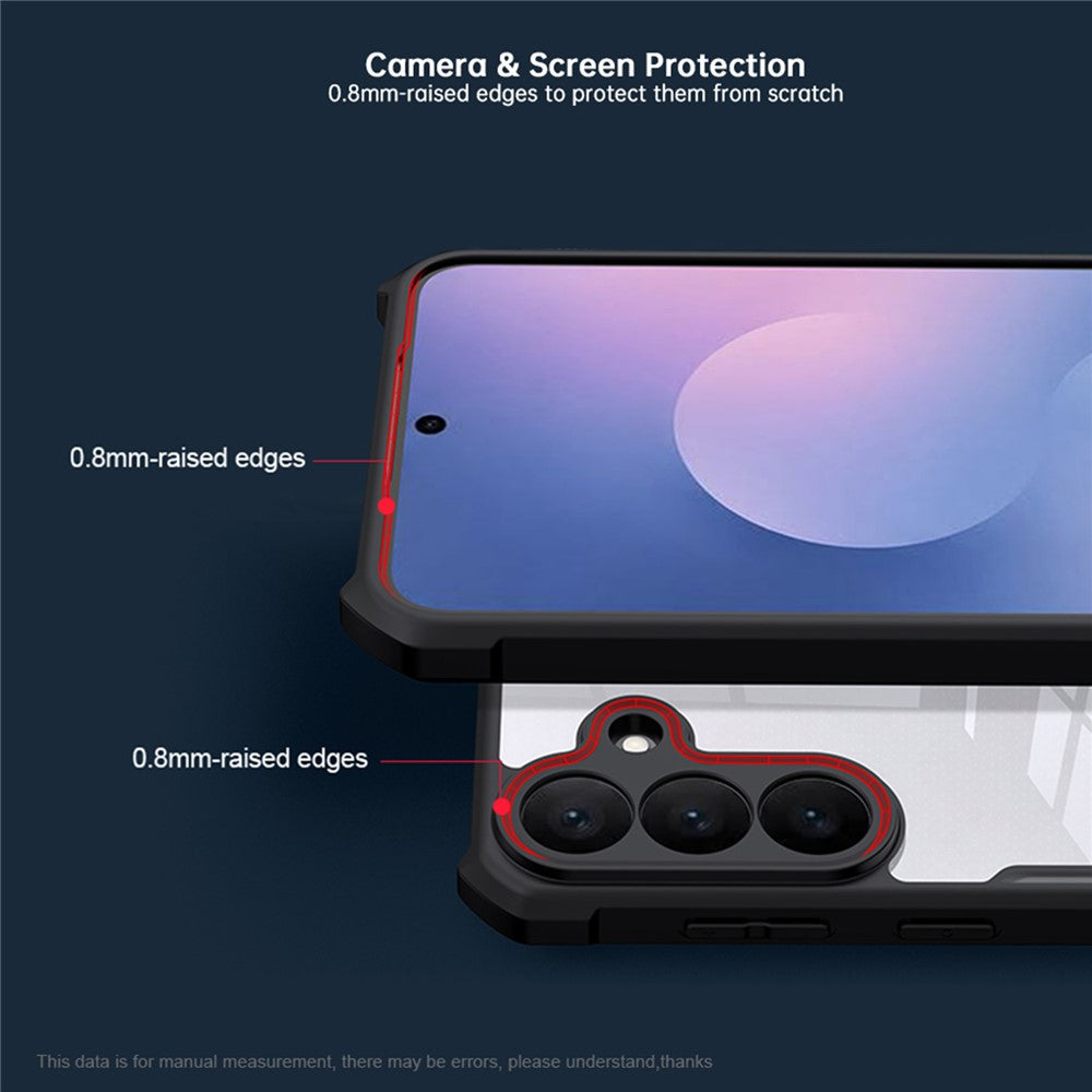 XUNDD Til Samsung Galaxy S26 FE Cover Stødsikkert TPU + Akryl Klart Bagside Telefoncover