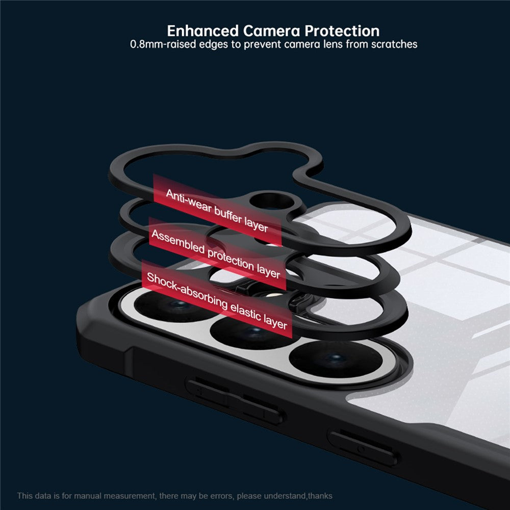 XUNDD Til Samsung Galaxy S26 FE Cover Stødsikkert TPU + Akryl Klart Bagside Telefoncover