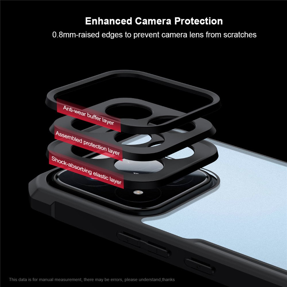 XUNDD For Xiaomi 17 Max Case Dropproof TPU + Acrylic Clear Back Phone Cover