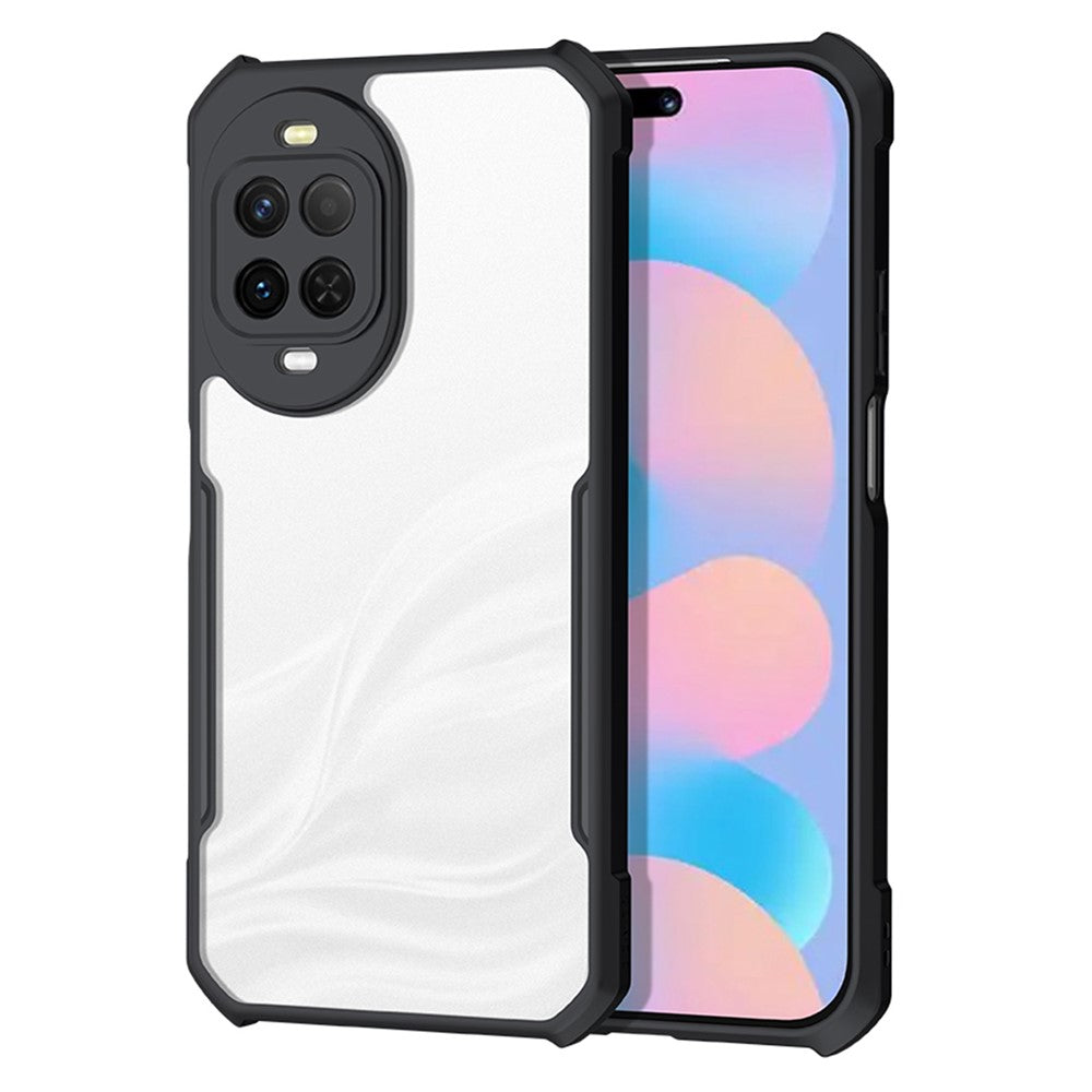 XUNDD Skal För Huawei Nova 16z 5G / Nova 15 5G Stoppsäkert TPU + Akryl Genomskinligt Baksida mobilskal