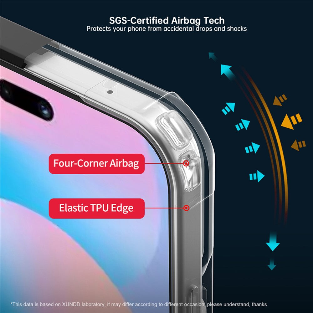 XUNDD For Huawei nova 16z 5G  /  nova 15 5G Case Dropproof TPU + Acrylic Clear Back Phone Cover