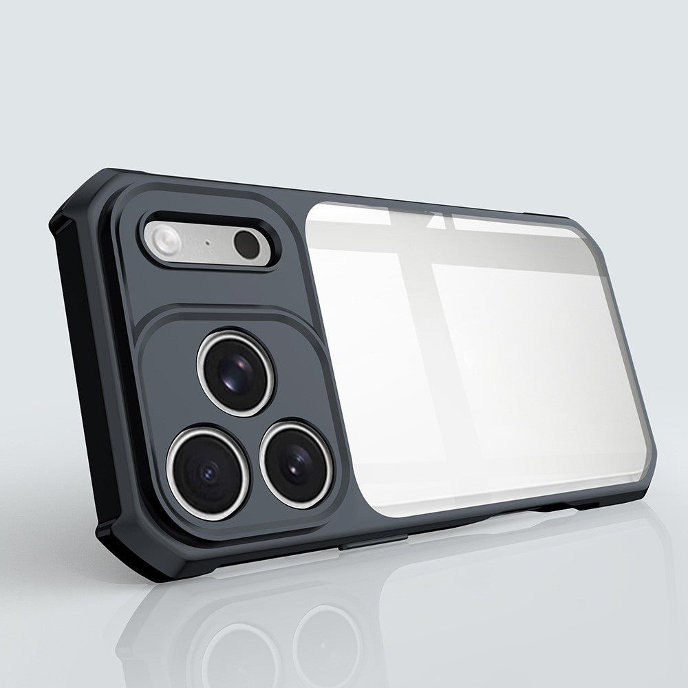 XUNDD til iPhone 18 Pro Max / 17 Pro Max cover - Faldbeskyttende TPU + Akryl Gennemsigtig Bagside Telefoncover