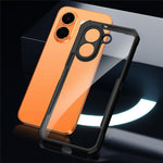 XUNDD For Honor X7e 4G Case Dropproof TPU + Acrylic Clear Back Phone Cover