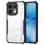 XUNDD-cover til Oppo Reno16 F 5G / Reno16 FS 5G, skridsikkert TPU- og akrylcover, gennemsigtigt mobilcover