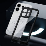 XUNDD-cover til Oppo Reno16 F 5G / Reno16 FS 5G, skridsikkert TPU- og akrylcover, gennemsigtigt mobilcover