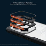 XUNDD-cover til Oppo Reno16 F 5G / Reno16 FS 5G, skridsikkert TPU- og akrylcover, gennemsigtigt mobilcover