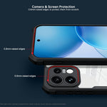 XUNDD-cover til Oppo Reno16 F 5G / Reno16 FS 5G, skridsikkert TPU- og akrylcover, gennemsigtigt mobilcover
