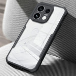 XUNDD-cover til Oppo Reno16 F 5G / Reno16 FS 5G, skridsikkert TPU- og akrylcover, gennemsigtigt mobilcover