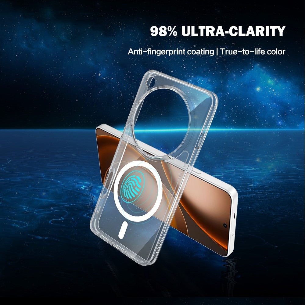 LEREACH TOC Series for Oppo Find X9 Ultra 5G Magnetic Case TPU + Acrylic Phone Cover