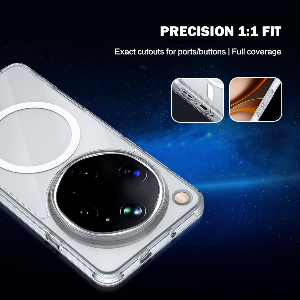 LEREACH TOC Series for Oppo Find X9 Ultra 5G Magnetic Case TPU + Acrylic Phone Cover
