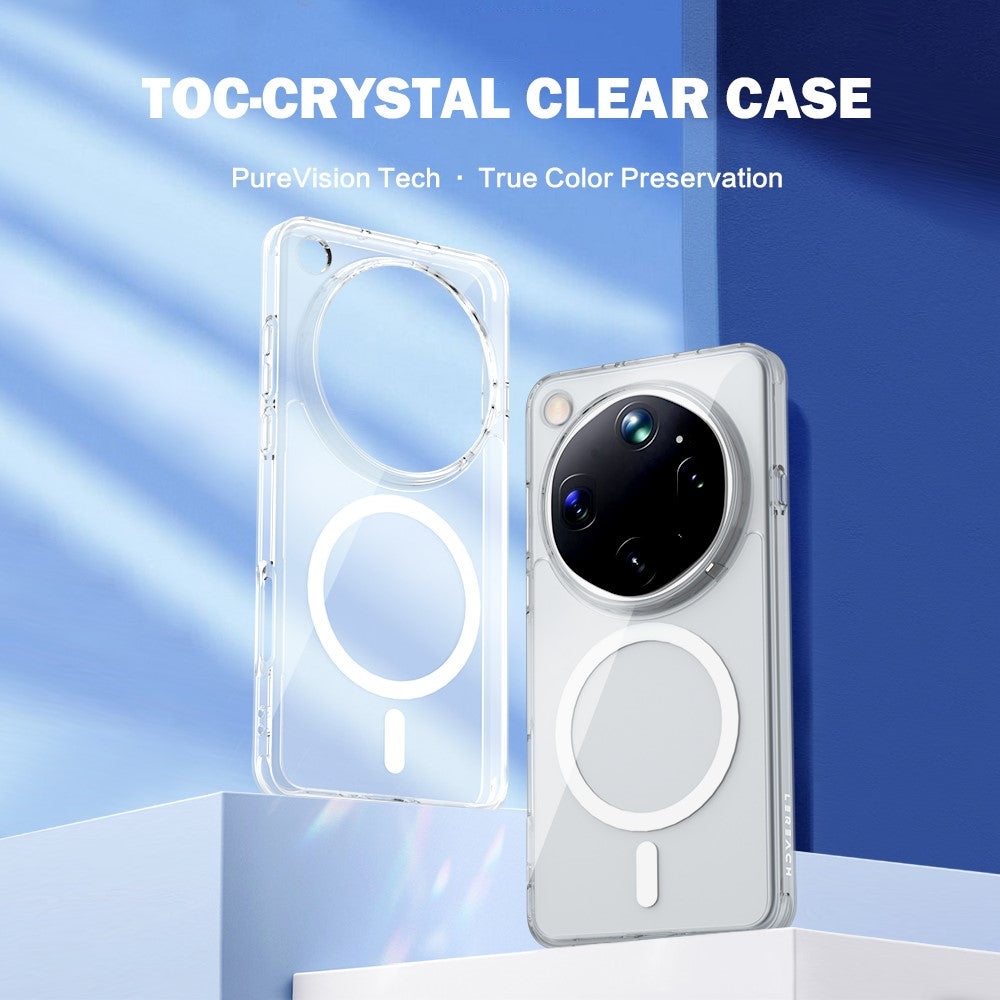 LEREACH TOC Series for Oppo Find X9 Ultra 5G Magnetic Case TPU + Acrylic Phone Cover