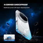 LEREACH TOC Series for Oppo Find X9 Ultra 5G Magnetic Case TPU + Acrylic Phone Cover