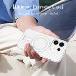 LEREACH TOC Series for Oppo Reno16 5G (Global)  /  Reno16 Pro 5G (Global) Magnetic Case Flowing Grid PC Phone Cover