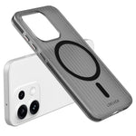 LEREACH TOC Series for Oppo Reno16 5G (Global)  /  Reno16 Pro 5G (Global) Magnetic Case Flowing Grid PC Phone Cover