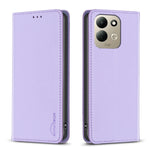BINFEN COLOR för Xiaomi Redmi 17 5G / Xiaomi Redmi 17 4G Läderfodral BF18 mobilstativ med Kortplatser