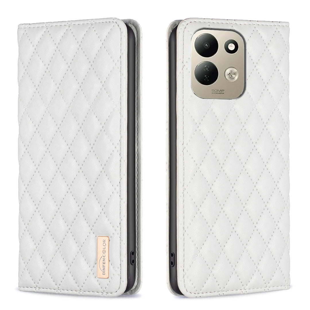 BINFEN COLOR mobilcover med kortholder i PU-læder og stativ til Xiaomi Redmi 17 5G / Xiaomi Redmi 17 4G