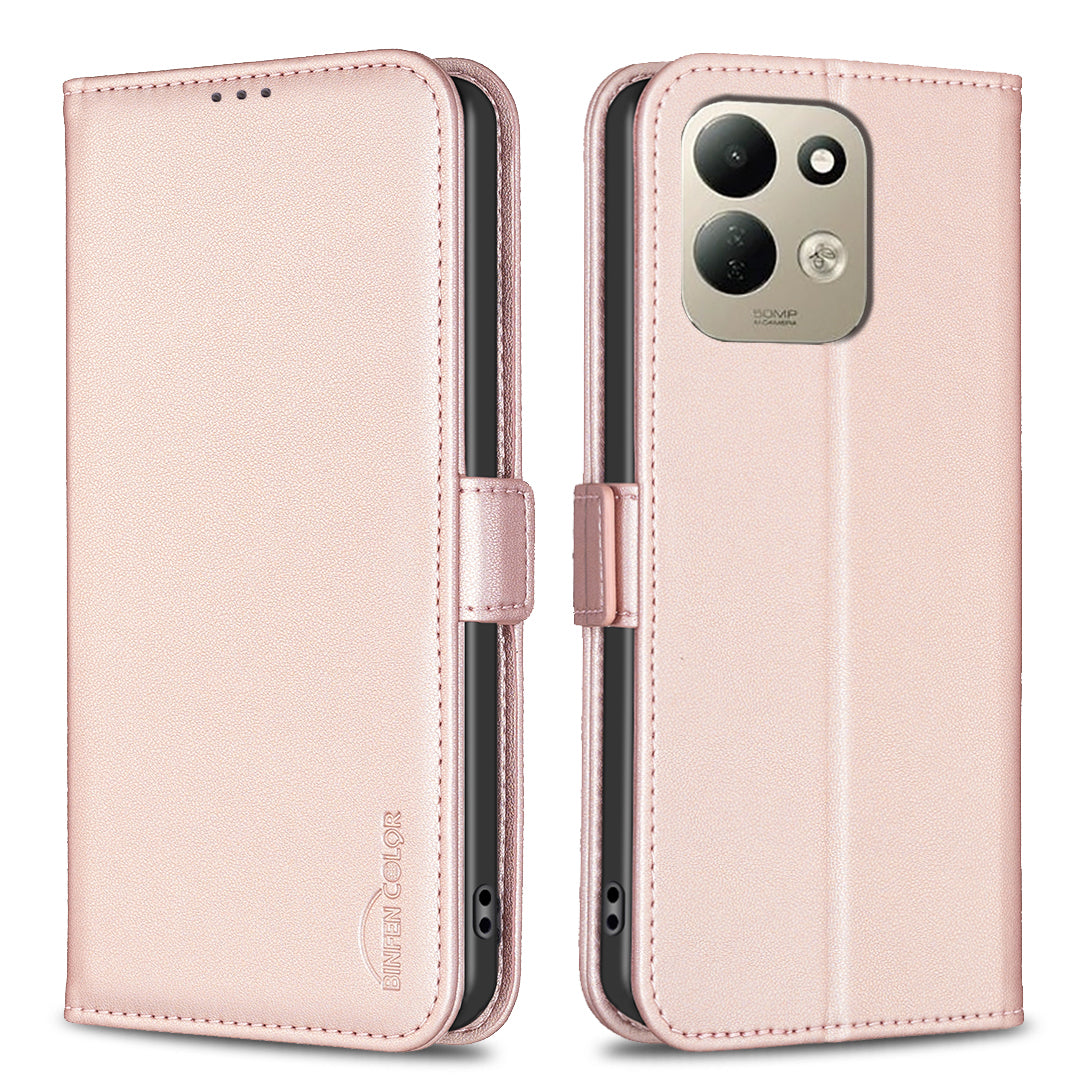 BINFEN COLOR for Xiaomi Redmi 17 5G / Xiaomi Redmi 17 4G Case  BF31 PU Leather Flip Folio Phone Wallet Cover