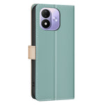 BINFEN COLOR for Xiaomi Redmi Note 17 4G (Global) / Note 17 5G (Global) / Note 17 (India / China) 5G Leather Case Splicing Color RFID Blocking Wallet Stand Phone Cover
