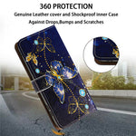 For Samsung Galaxy A35 5G Case Pattern Printed Wallet Flip Stand PU Leather Phone Cover with Wrist Strap