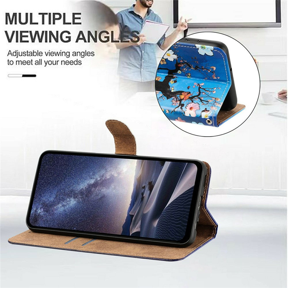 Phone Case For Xiaomi Redmi Note 15 4G (Global) / Note 15 5G (Global) / Poco M8 5G Pattern Printed Wallet Flip Stand PU Leather Cover with Wrist Strap