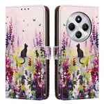 Phone Case For Xiaomi Redmi 14C 4G / 14C 5G / 14R 5G / 17C 4G / 17C 5G / Poco C75 4G Pattern Printed Wallet Flip Stand PU Leather Cover with Wrist Strap