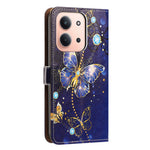 For Xiaomi Redmi 15C 4G (EU) (173mm) / 15C 5G (EU) (173mm)  Case Pattern Printed Wallet Flip Stand PU Leather Phone Cover with Wrist Strap
