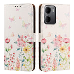 For Xiaomi Redmi 15a 5G Case Pattern Printed Wallet Flip Stand PU Leather Phone Cover with Wrist Strap