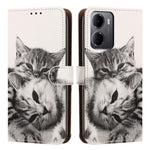 For Xiaomi Redmi 15a 5G Case Pattern Printed Wallet Flip Stand PU Leather Phone Cover with Wrist Strap