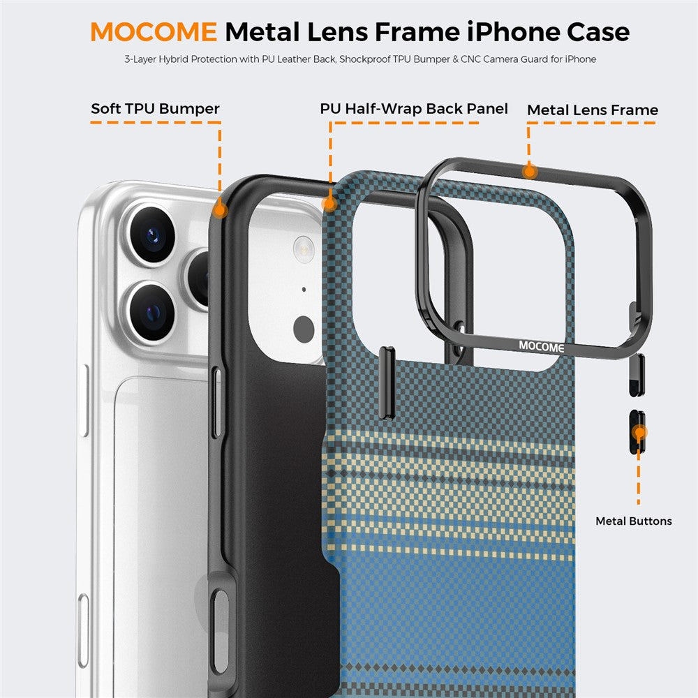 For iPhone 18 Pro Max Magnetic Case Gradient Rainbow Leather Coated TPU + PC Hybrid Shockproof Cover
