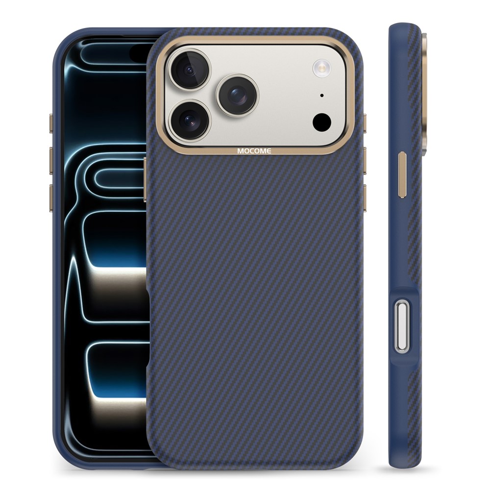 For iPhone 18 Pro Max Case Compatible with MagSafe Carbon Fiber Texture Shockproof Leather TPU PC Protective Cover