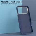 For iPhone 18 Pro Max Case Compatible with MagSafe Carbon Fiber Texture Shockproof Leather TPU PC Protective Cover