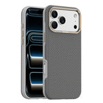 For iPhone 18 Pro Max Case Compatible with MagSafe Carbon Fiber Texture Shockproof Leather TPU PC Protective Cover