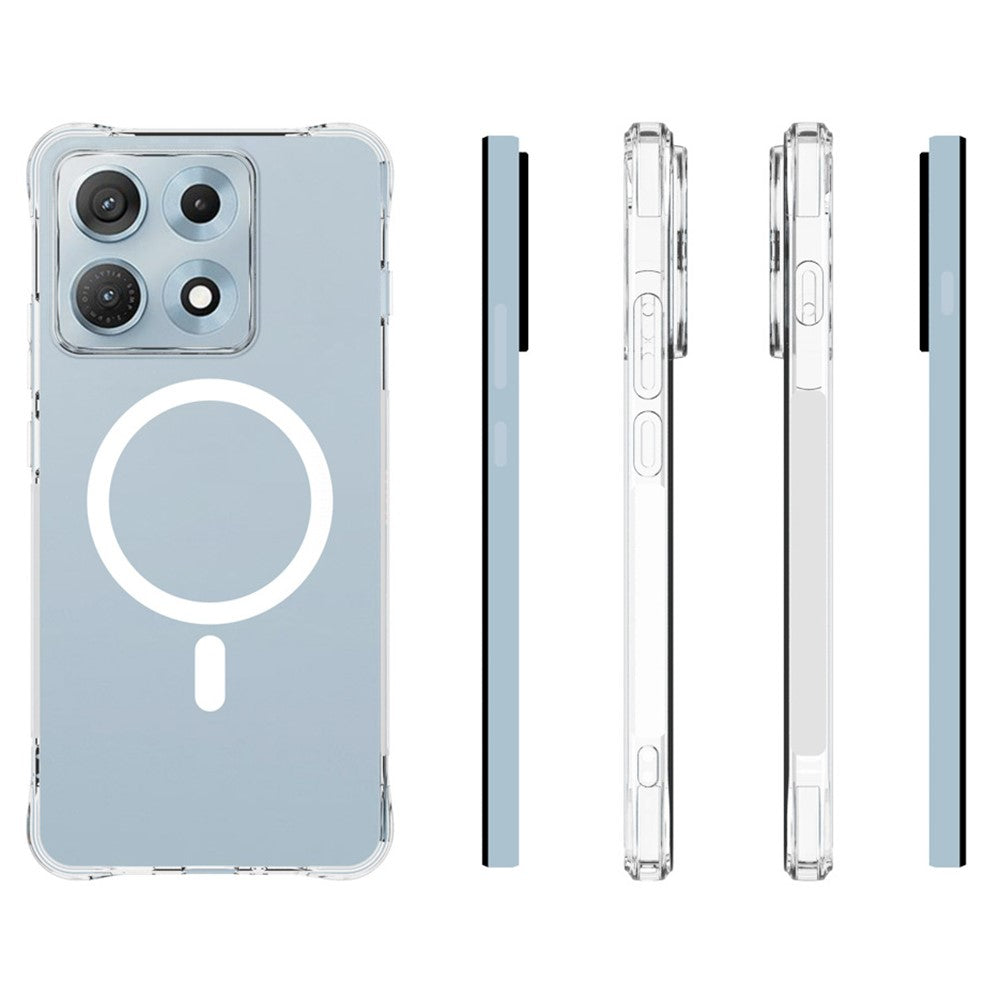 Til Motorola Edge 70 Max 5G Magnetisk Etui TPU Anti-fald Telefon Bagcover