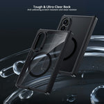 XUNDD For Samsung Galaxy Z Fold8 Magnetic Case TPU + PC Folding Hinge Shockproof Phone Cover