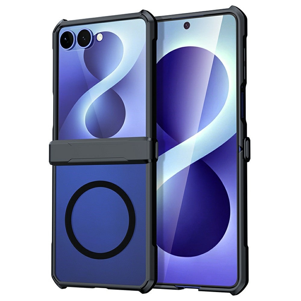 XUNDD For Samsung Galaxy Z Flip8 Magnetic Case TPU + PC Folding Hinge Shockproof Phone Cover