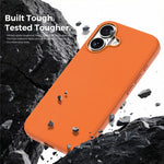 Til iPhone 16 Magnetisk Cover Tech-stofbelagt TPU + PC Anti-drop Telefoncover