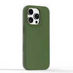 For iPhone 16 Pro Magnetic Case Tech Fabric Coated TPU + PC Anti-Drop Phone Cover