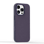 For iPhone 16 Pro Magnetic Case Tech Fabric Coated TPU + PC Anti-Drop Phone Cover