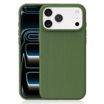 For iPhone 18 Pro Magnetic Case Tech Fabric Coated TPU + PC Anti-Drop Phone Cover