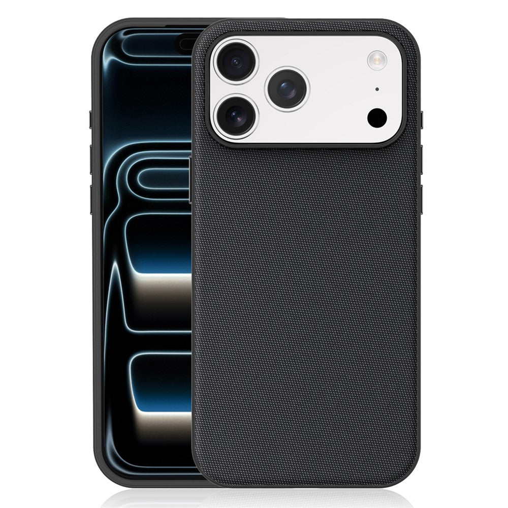 Til iPhone 18 Pro Max Magnetisk Cover Tech Fabric Belagt TPU + PC Anti-Fald Telefoncover