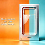 IMAK for iPhone 18 Pro / 17 Pro Case TPU Phone Cover Airbag Shockproof Protection