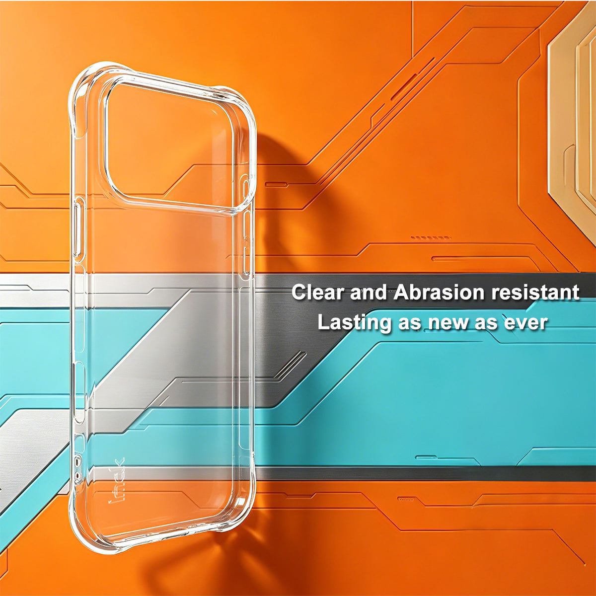 IMAK for iPhone 18 Pro / 17 Pro Case TPU Phone Cover Airbag Shockproof Protection